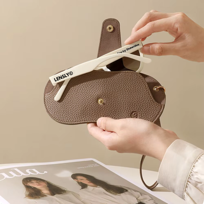 Lensly©  Companion Glasses Cases- Premium Leather