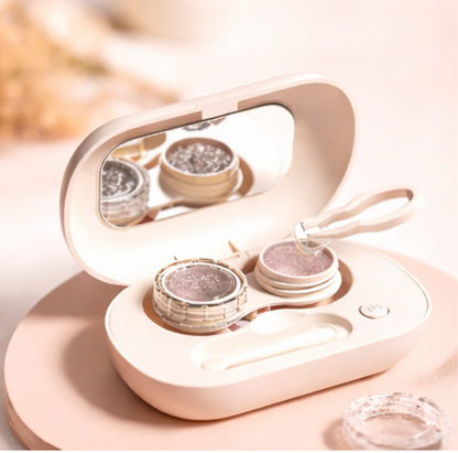Lensly Ultrasonic Contact Lens Cleaner Machine All in One