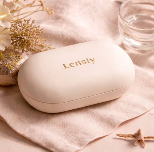 Lensly Ultrasonic Contact Lens Cleaner Machine All in One